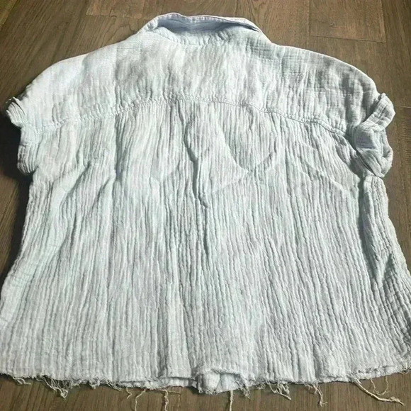 🔥Lola River🔥 | Blue super light button up blouse - Picture 9 of 9